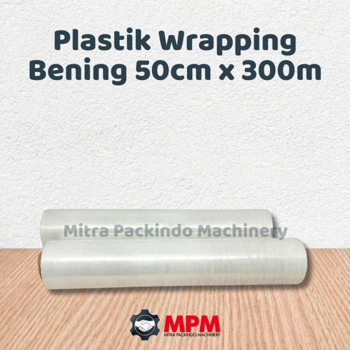 Cuci Gudang Plastic Wrapping / Wrapping Strect Film / Pallet 50 Cm X 300 M