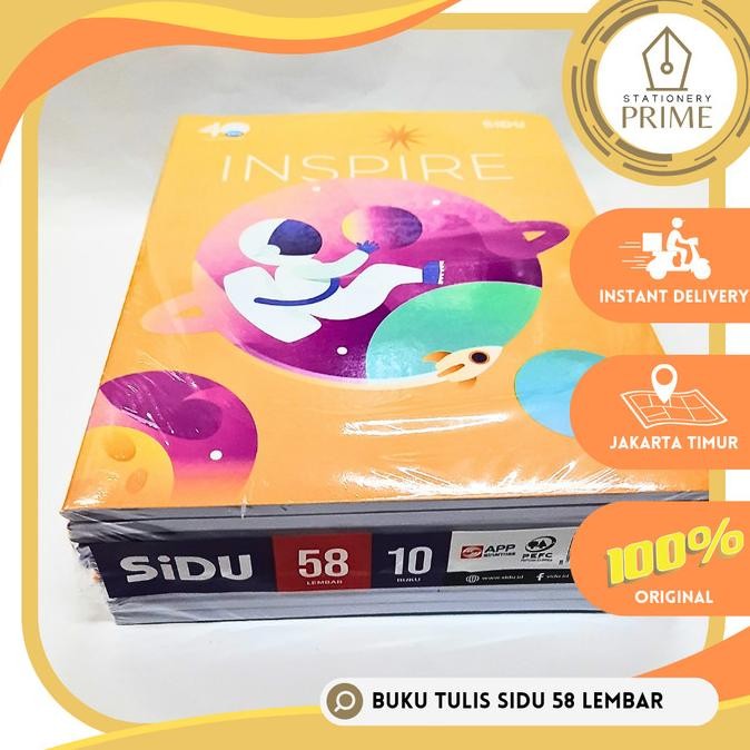 

BUKU TULIS SINAR DUNIA (SIDU) 58 LEMBAR