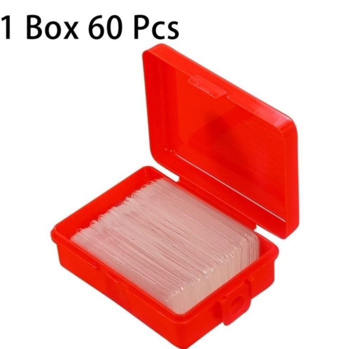 

1 Box Isi 60 Pc Double Tape Transparan Nano Lakban 2 Sisi Serbaguna