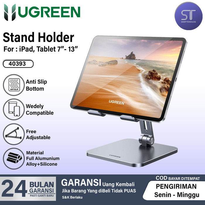 Cuci Gudang Ugreen Phone Stand Desk Holder Tempat Dudukan Hp ,Tablet ,Ipad Lipat