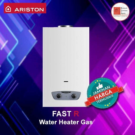 Termurah Water Heater Ariston Gas Fast R Original / Water Heater Gas