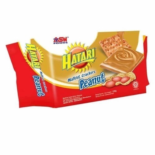 

HATARI MALKIST CRACKERS PEANUT 120G