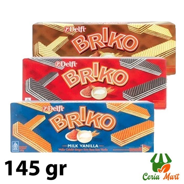 

DELFI BRIKO WAFER MILK VANILLA 145G