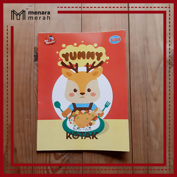 

Buku tulis kotak sedang (1 cm) 38 lembar - Sidu