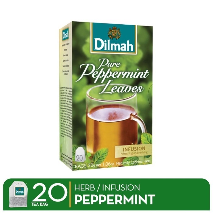 

Teh Dilmah No Envelope 20 Achet Peppernt