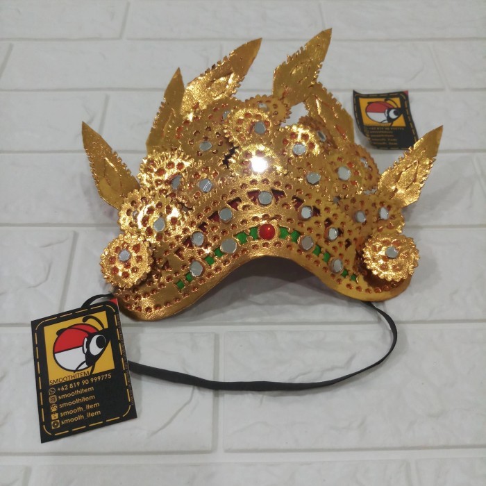 MAHKOTA KEPALA BALI WANITA AKSESORIS BALI TARI BAJU ADAT BALI