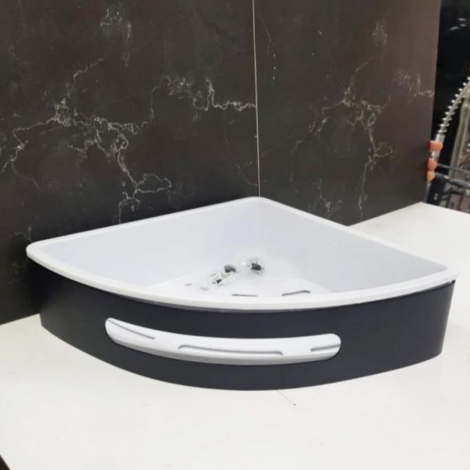

PROMO RAK SHAMPO SUDUT HITAM/TEMPAT SABUN BLACK