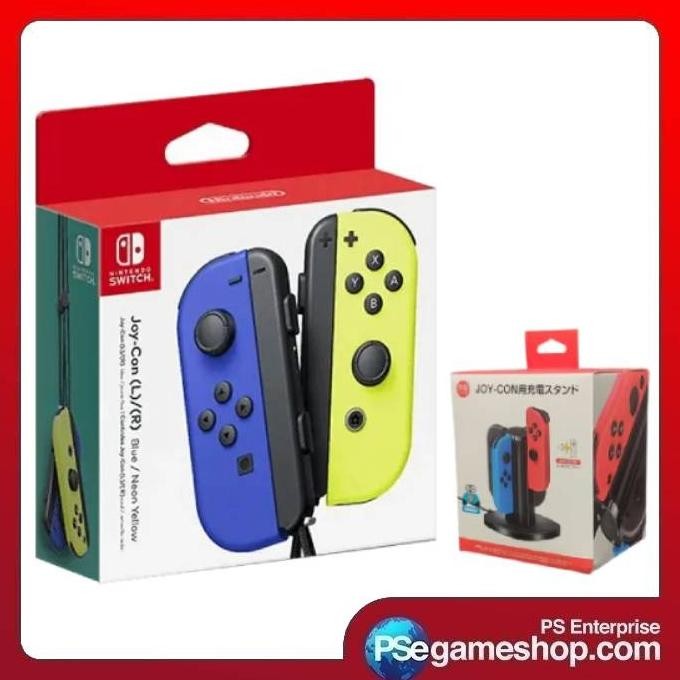 

PROMO NINTENDO SWITCH JOYCON (BLUE/NEON YELLOW)