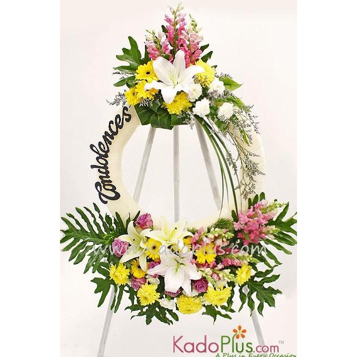 

PROMO CONDOLENCES STANDING FLOWER 2 - STANDING DUKA CITA