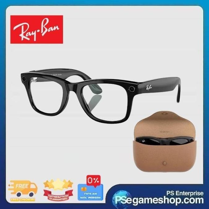 

PROMO RAY BAN META WAYFARER 2023 NEW GENERATION SMART GLASSES (CLEAR M)