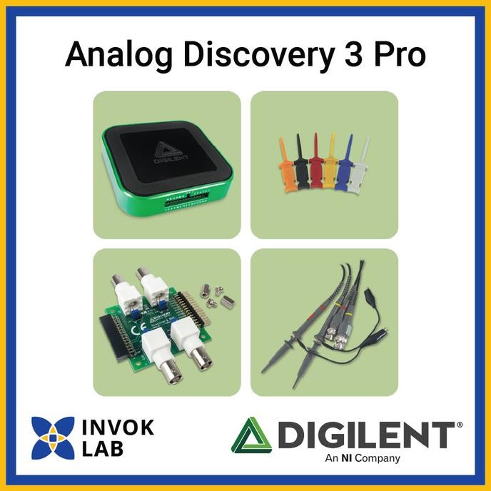 

PROMO DIGILENT ANALOG DISCOVERY 3 PRO BUNDLE OSCILLOSCOPE