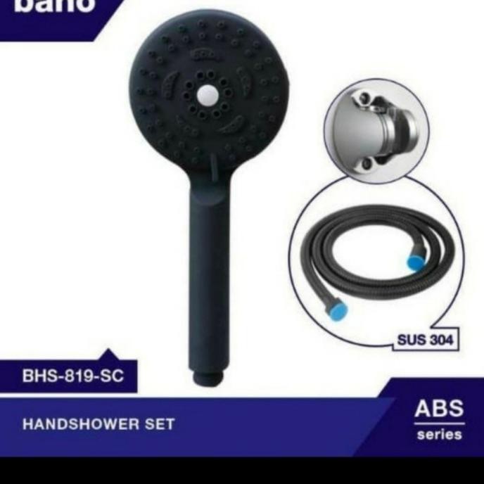 

PROMO HAND SHOWER BANO HITAM/SHOWER SET HITAM