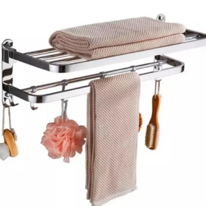 

PROMO GANTUNGAN HANDUK LIPAT STAINLESS GANTUNGAN HANDUK KAMAR MANDI