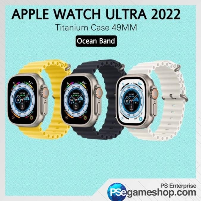 

PROMO APPLE WATCH ULTRA 2022 49MM TITANIUM CASE WITH OCEAN BAND