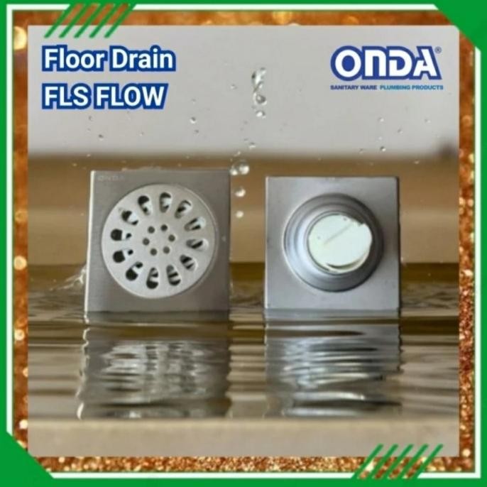 

PROMO FLOR DRAIN ONDA STAINLESS SARINGAN KAMAR MANDI ONDA 2 1/2