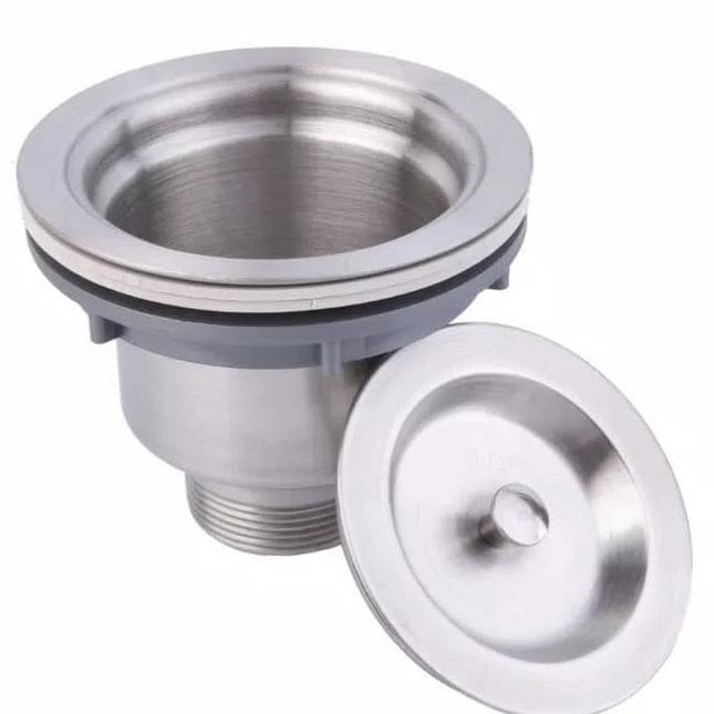 

PROMO AFUR KITCHEN SINK STAINLESS SUS 304 SARINGAN BAK CUCI PIRING