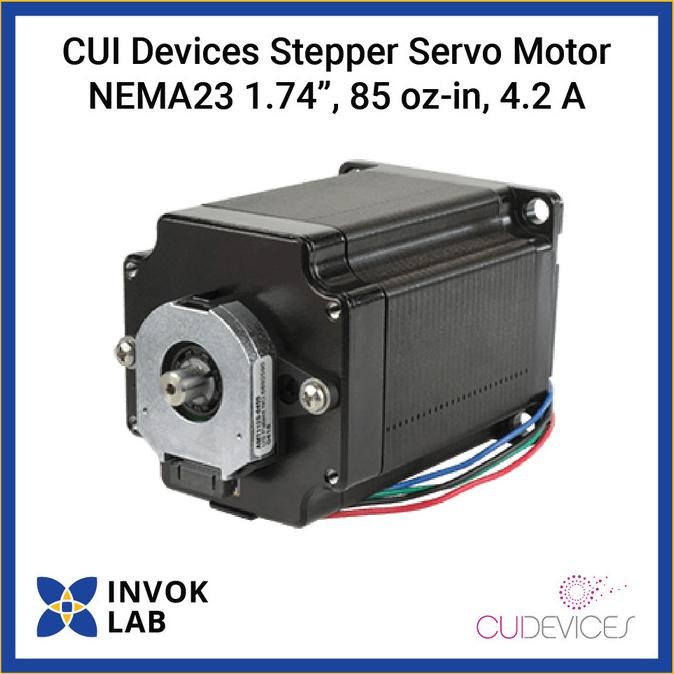 

PROMO CUI DEVICES STEPPER SERVO MOTOR 1.74 INCH, 85 OZ-IN, 4.2A AMT112S