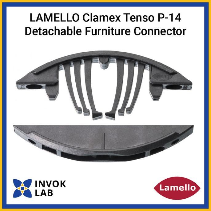 

PROMO LAMELLO TENSO P-14 DETACHABLE FURNITURE CONNECTOR