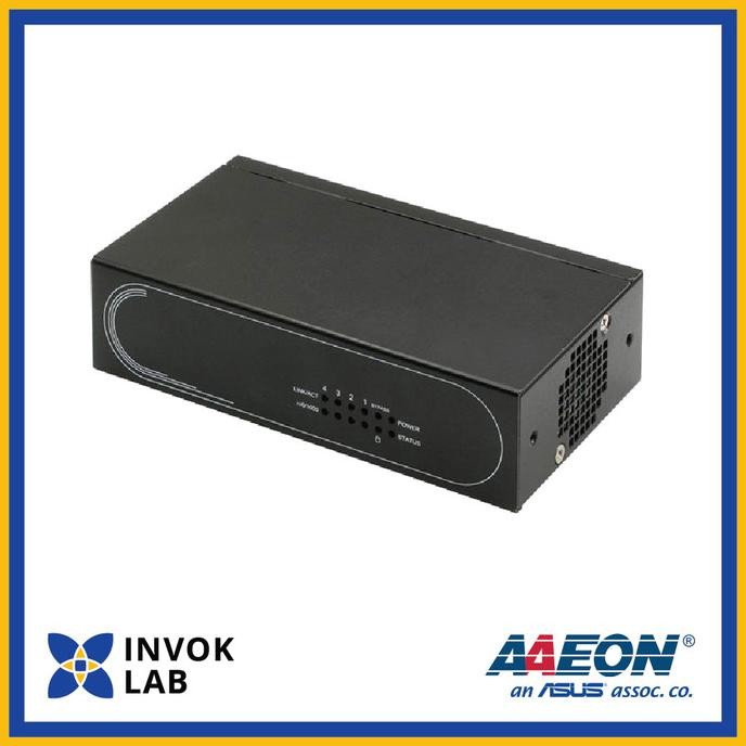 

PROMO AAEON FWS-2276 DESKTOP 4 LAN PORTS NETWORK APPLIANCE WITH INTEL CELERON PROCESSOR N3350