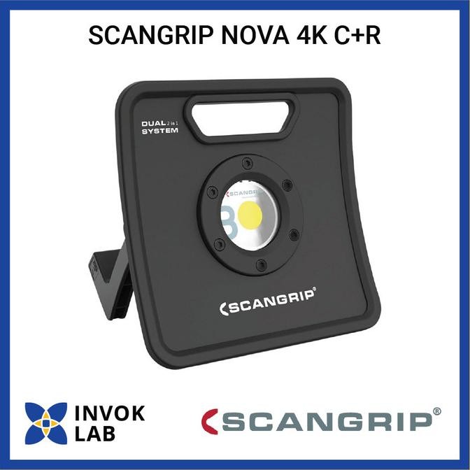 

PROMO SCANGRIP NOVA 4K C+R 400-4000 LUMEN FLOODLIGHT