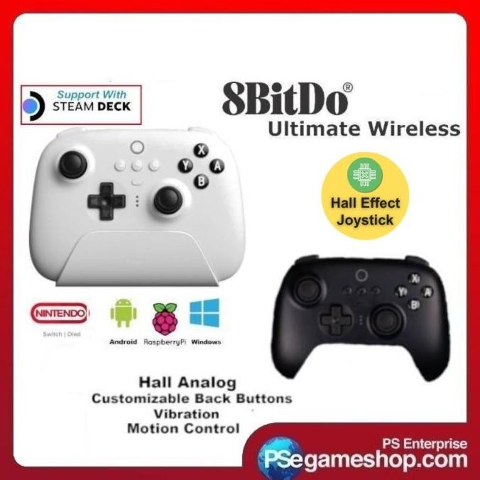 

PROMO 8BITDO ULTIMATE GAMEPAD WIRELES CONTROLLER WITH CHARGING DOCK