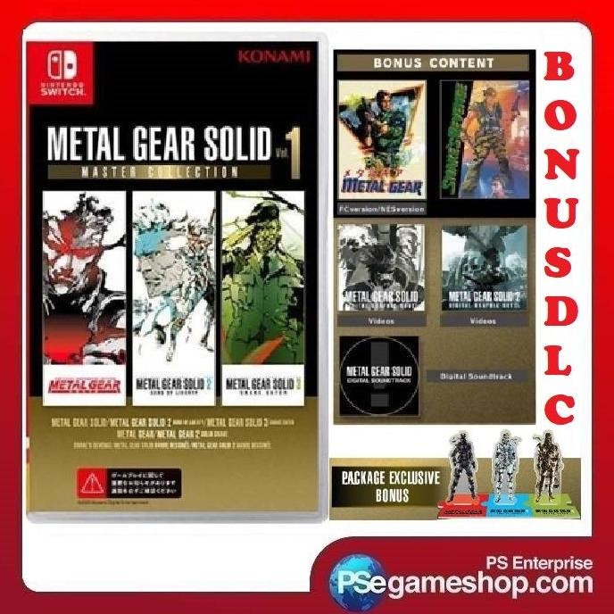 

PROMO SWITCH METAL GEAR SOLID MASTER COLLECTION VOL 1