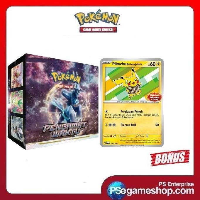 

PROMO POKEMON TCG INDONESIA PENGAMAT WAKTU / KARTU POKEMON BOOSTER BOX ( S10D )