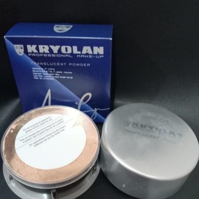 Bedak Tabur Kryolan Translucent Face Powder Original Germany Terbaik