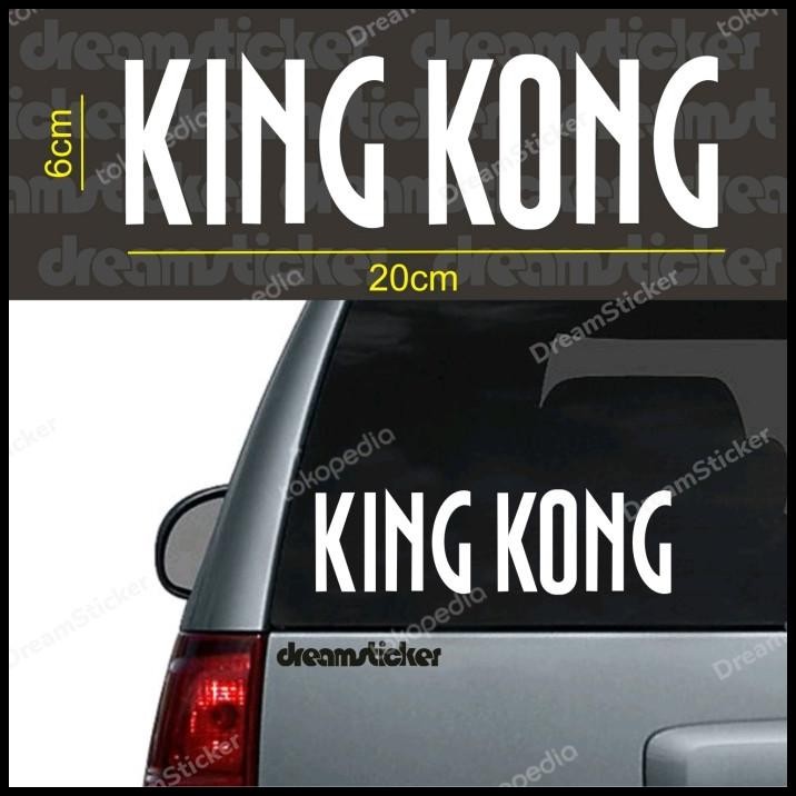 

TERBARU STICKER STIKER KING KONG !!!!!
