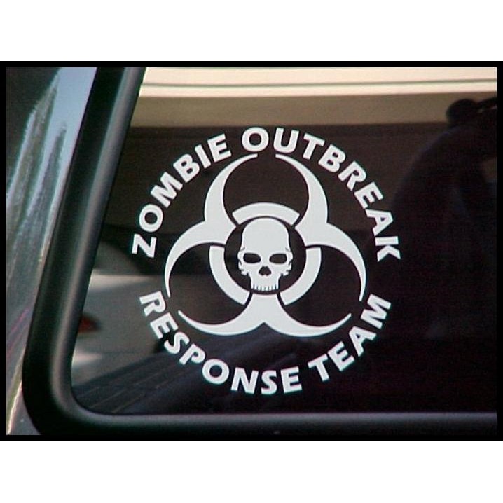 

HOT DEAL STICKER / STIKER ZOMBIE OUTBREAK RESPONSE TEAM !!!
