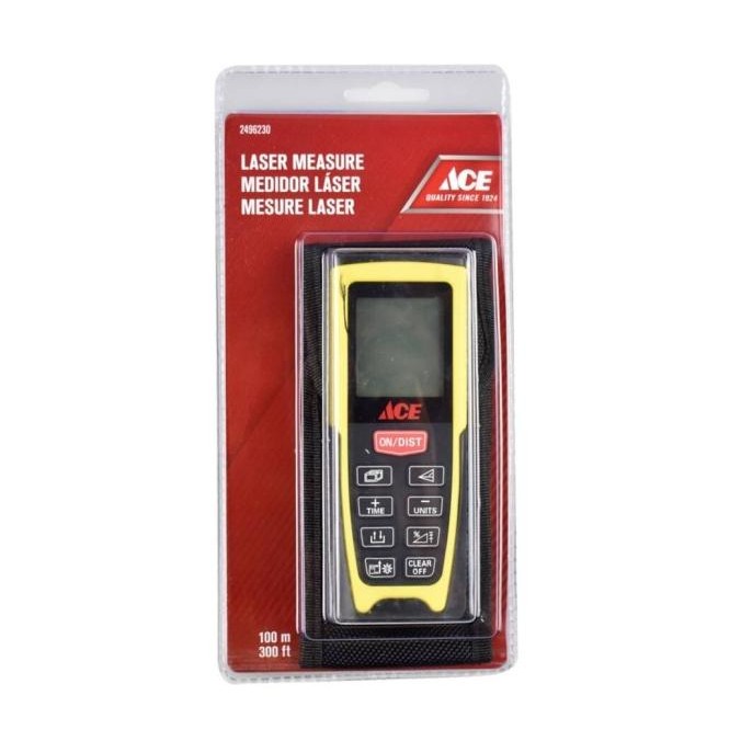 Meteran Laser Ace 100 Meter Alat Ukur Jarak Digital