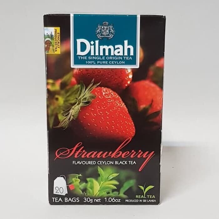 

Teh Dilmah No Envelope 20 Achet Trawberry