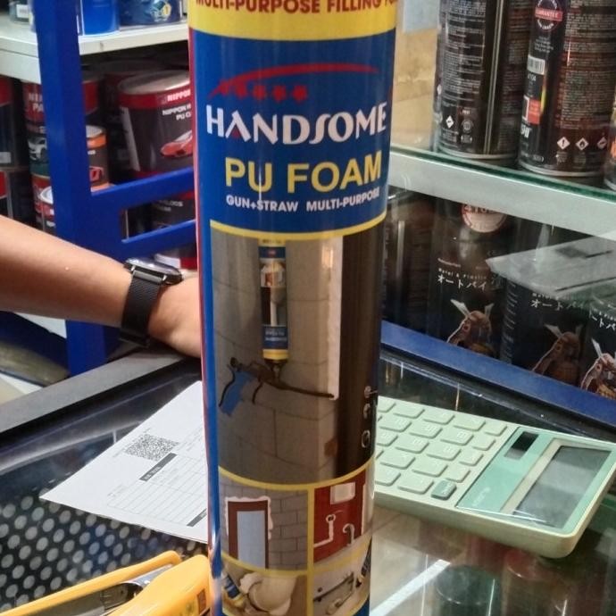 

Handsome fire blok pu foam isi 750 gram