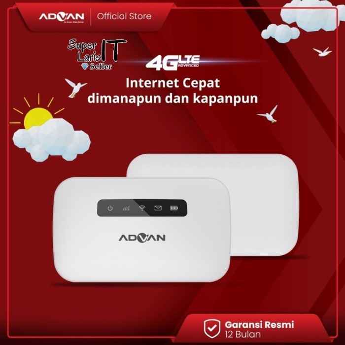 ADVAN Modem Wifi Ipocket MIFI MF01 Portable Unlock All Operator