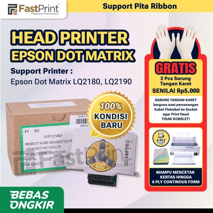 Head Print Epson LQ 2180 LQ2180 LQ2190