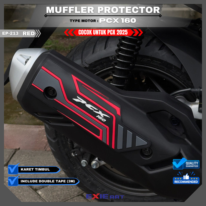 MUFFLER PROTECTOR KNALPOT PCX 160 - AKSESORIS PCX 160