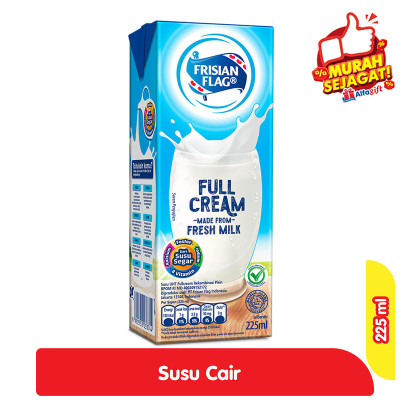 

Frisian Flag Susu UHT Full Cream Kotak 225 ml