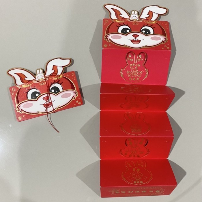 

Imlek Angpao Susun Amplop Uang Saku Imlek Hadiah Chinese New Year Kelinci - Susun 6 Limited