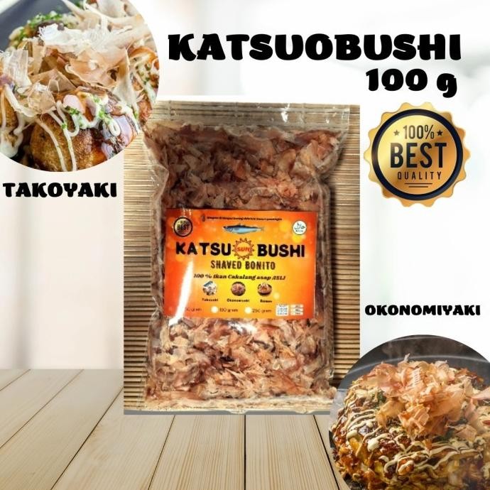 (Ready) Katsuobushi 100 gram Katsuobushi Shaved bonito Katsuobushi