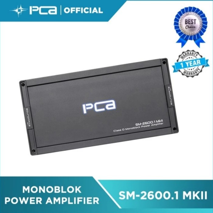 Power Monoblok PCA SM2-2600.1D MKII Monoblock PCA 2600.1D