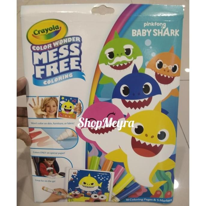 

Crayola Color Wonder Mess Free Coloring Pinkfong BABY SHARK