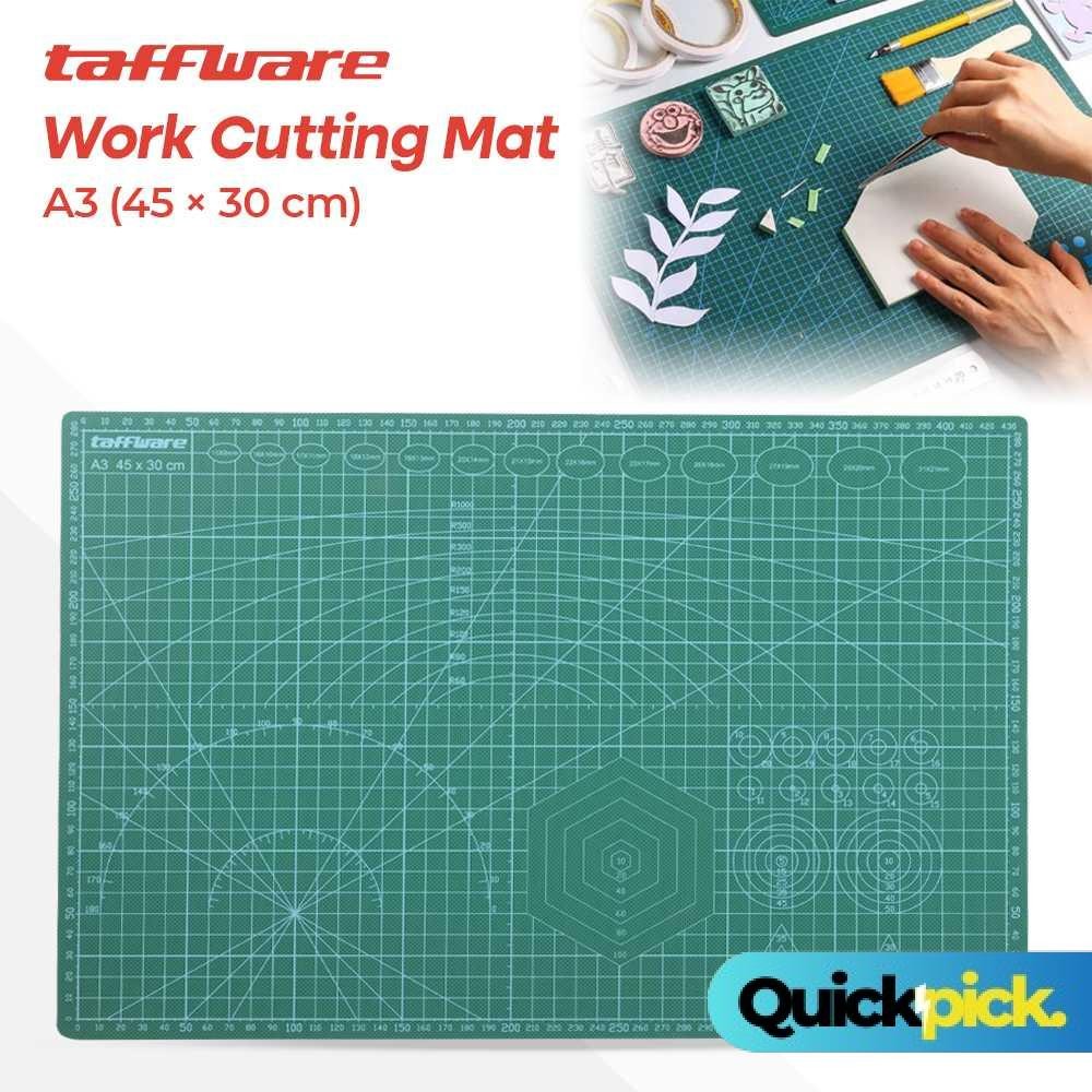 

Taffware Alas Potong Work Cutting Mat Pad A3 45x30cm
