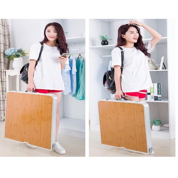 Meja / Meja Lipat / Meja Lipat HPL / Meja Lipat Koper / Meja Portable