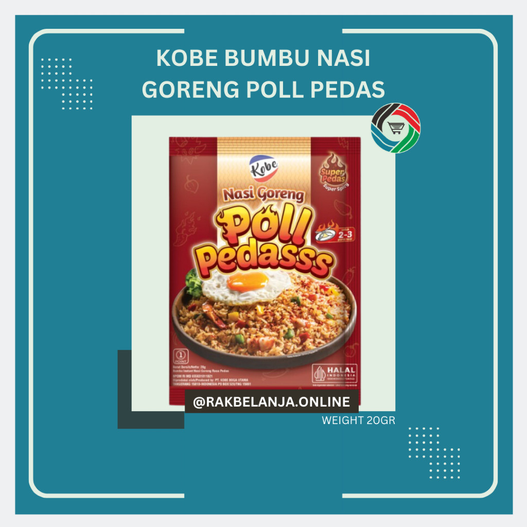 

kobe bumbu nasi goreng poll pedas