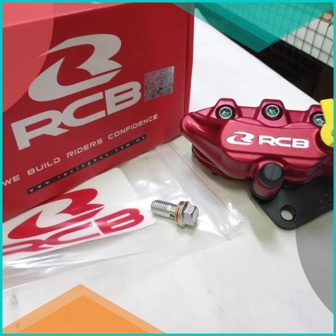 Kaliper pala babi depan mx king vixion new merah red s series rcb 07D3