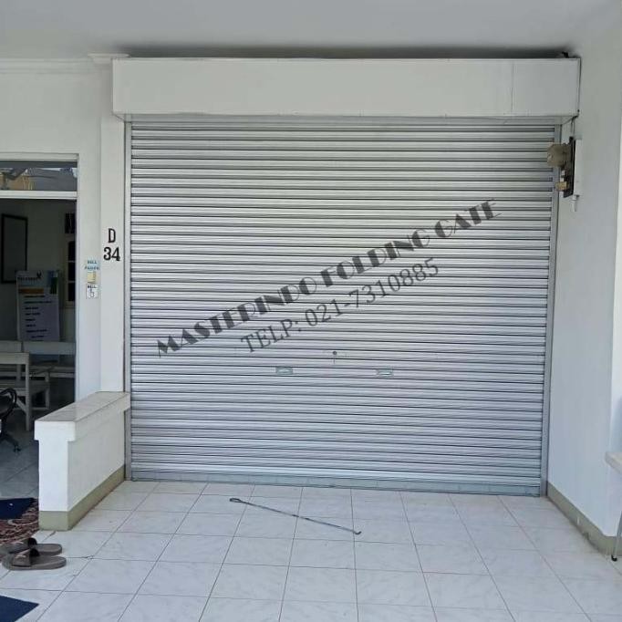 Rolling door galvalum ( pre order )