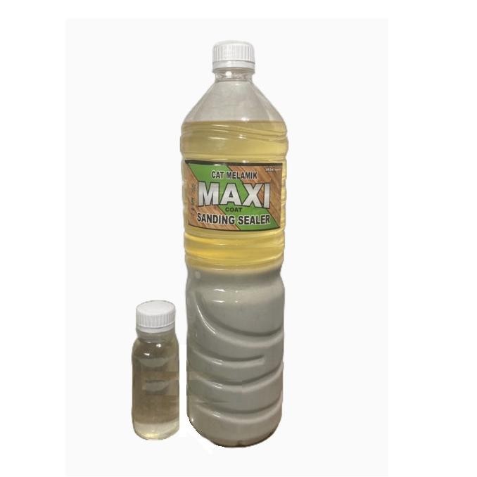 MAXI Melamine Sanding/Sending Sealer Botol Set 1.5kg/1.5 kg ORI |