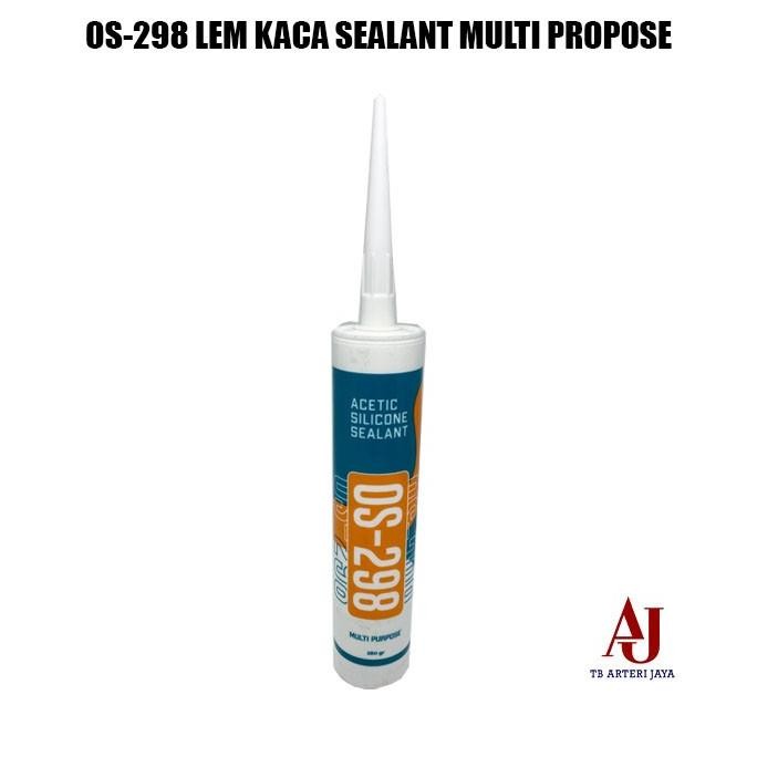 Promo Silicone Sealant Lem Silikon Multi Purpose OS-298 280 Gr Jenis Acetic COD