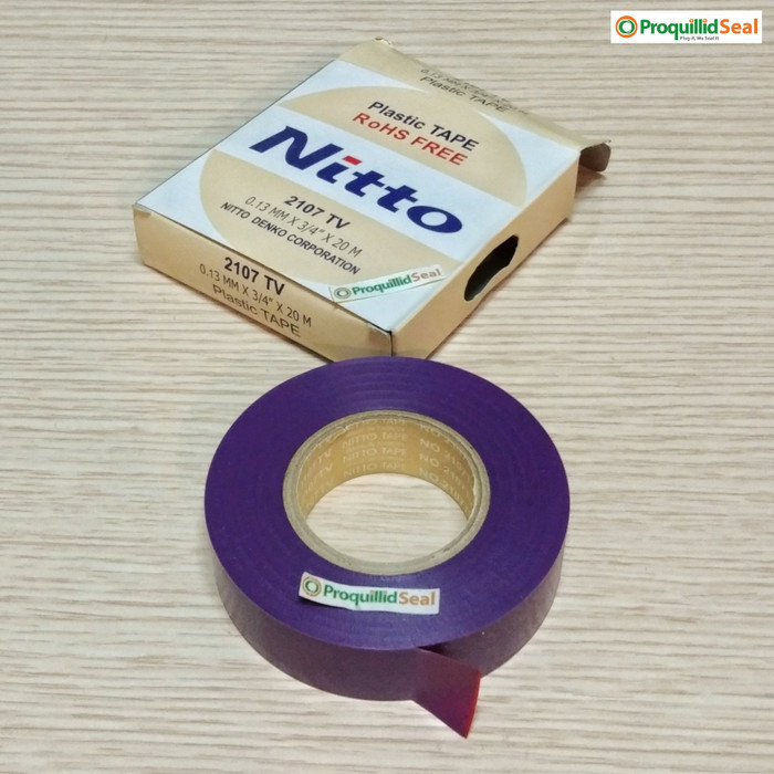 

MURAH ISOLASI SELOTIP LAKBAN SOLASI KABEL LISTRIK NITTO WARNA WARNI UNGU