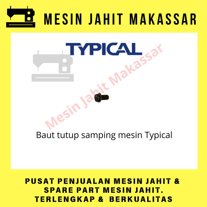 

#####] Original Termurah Baut Tutup Samping Mesin Jahit Typical Kualitas Bagus